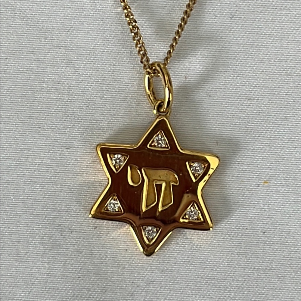 Kendra Scott Gold Star of David Pendant Necklace